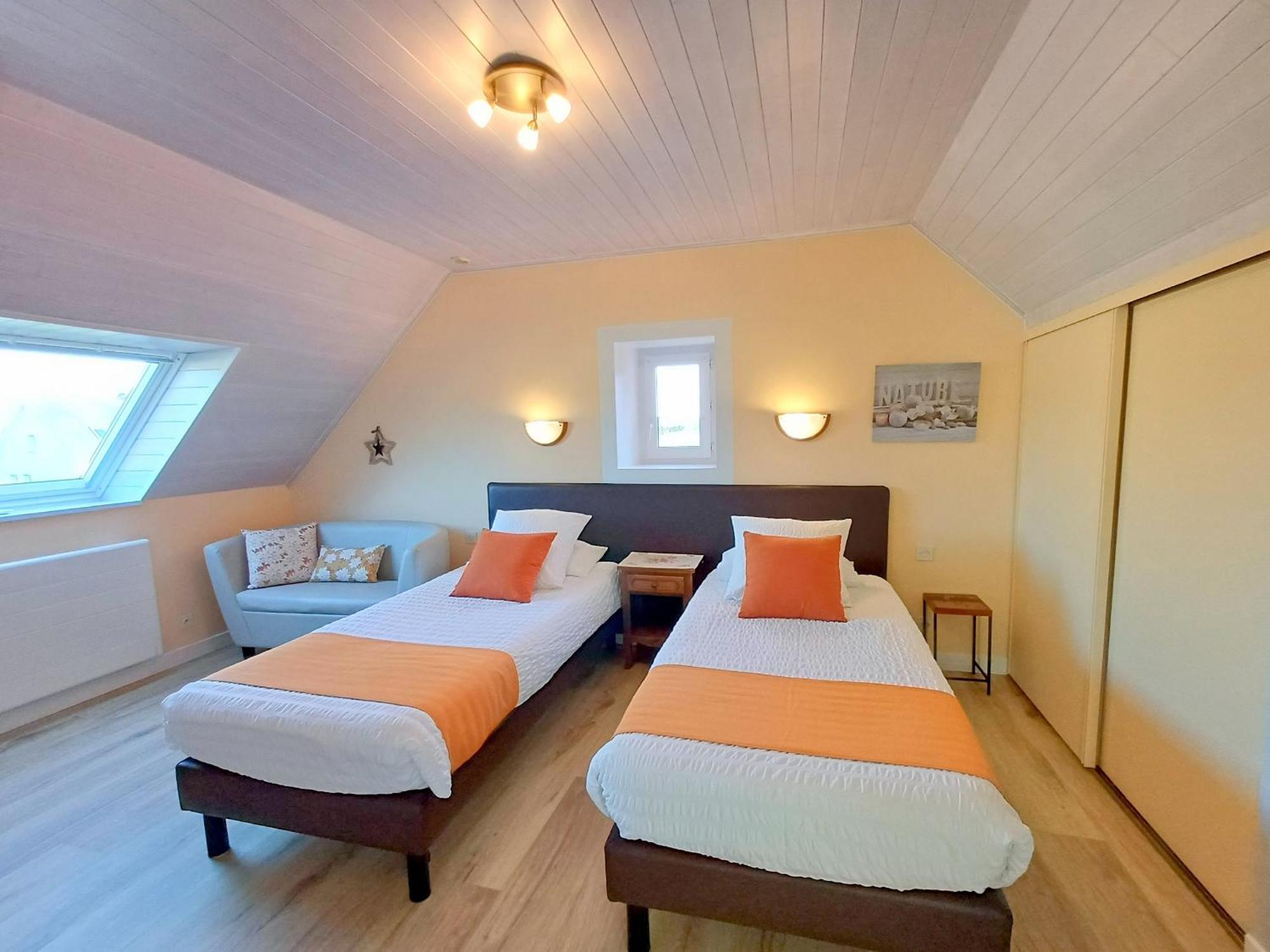 Au Calme A 10Mn Des Baies De Douarnenez Et Audierne Avec Cuisine A Disposition Mahalon 外观 照片