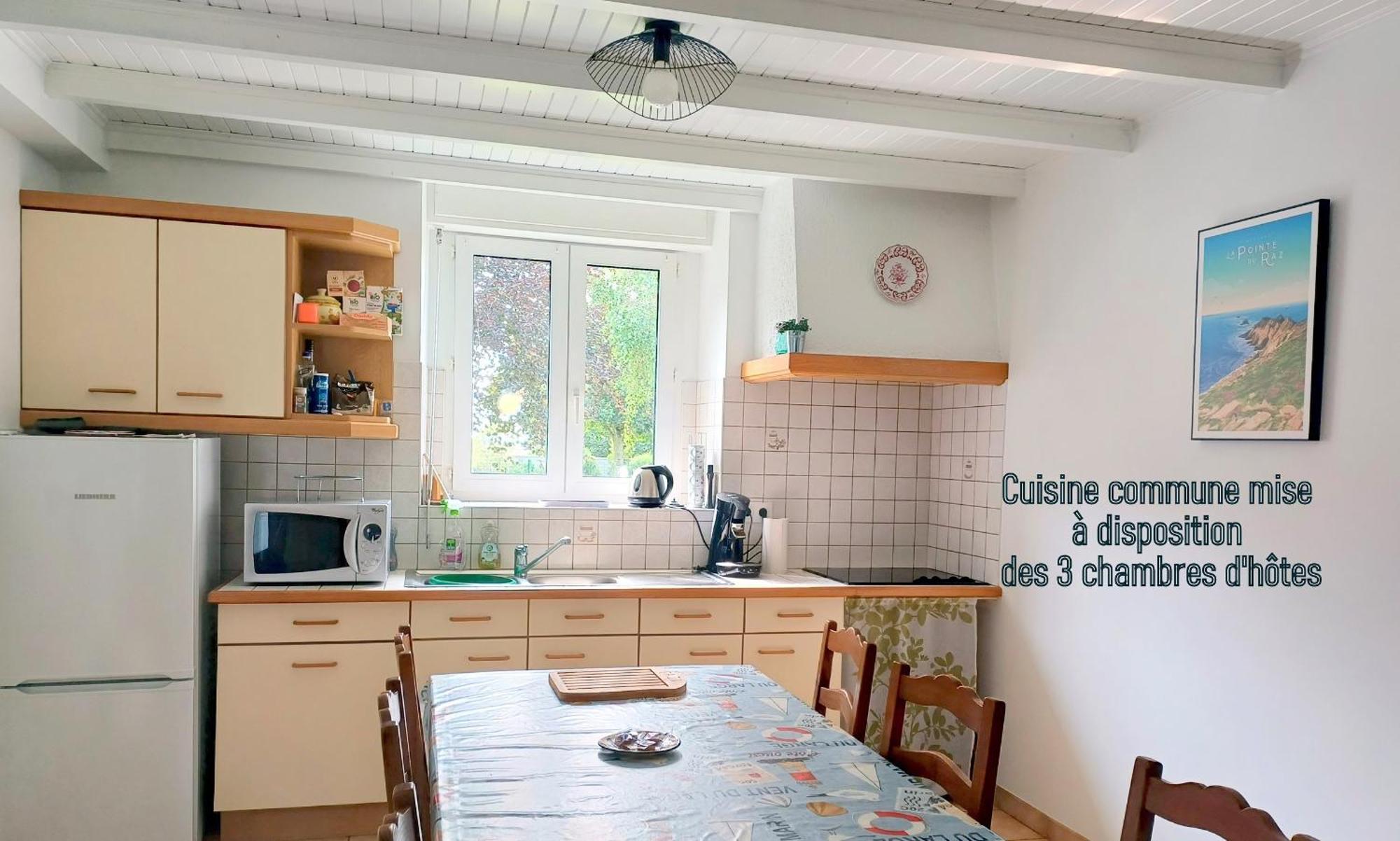 Au Calme A 10Mn Des Baies De Douarnenez Et Audierne Avec Cuisine A Disposition Mahalon 外观 照片