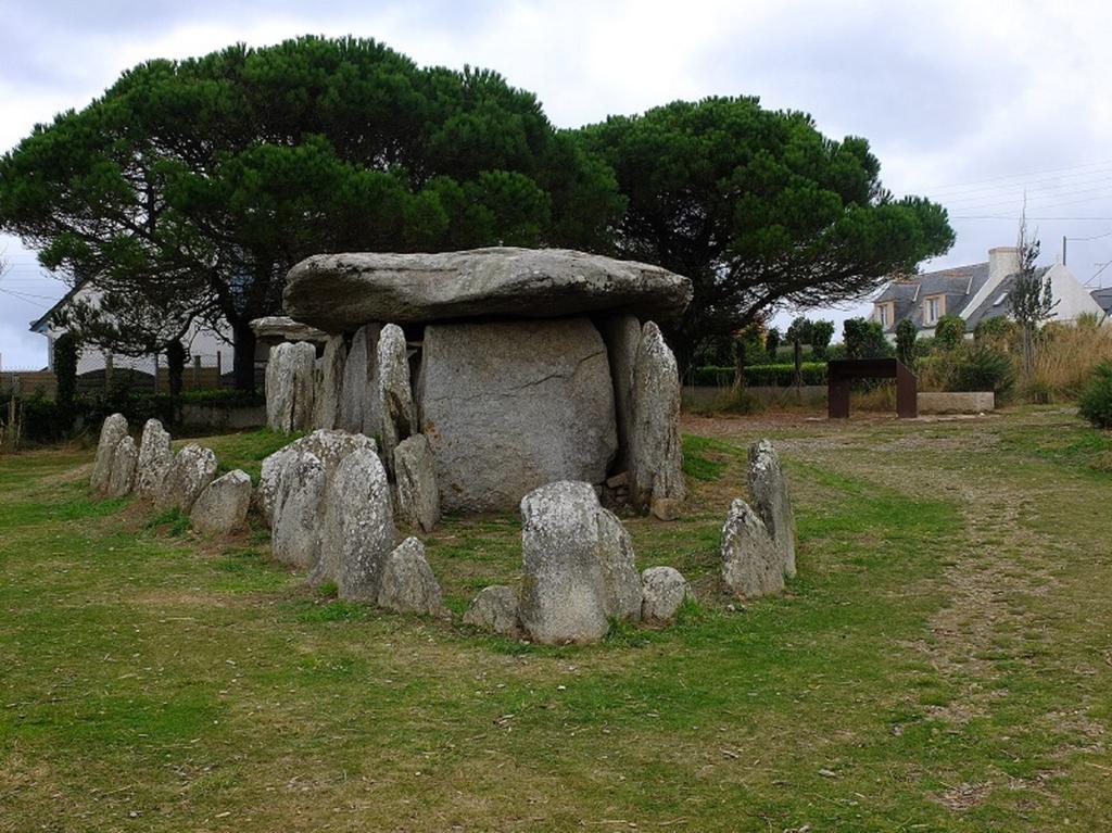 Au Calme A 10Mn Des Baies De Douarnenez Et Audierne Avec Cuisine A Disposition Mahalon 外观 照片